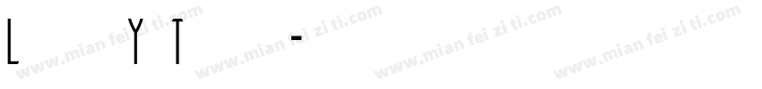 Lonney Tunes字体转换